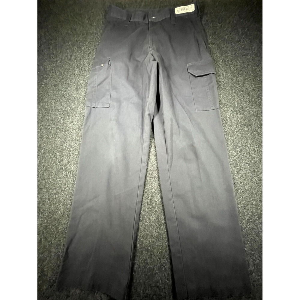 Cintas Comfort Flex Cargo Work Pants Mens 30x30 Gray Regular Fit Mid Rise Preppy